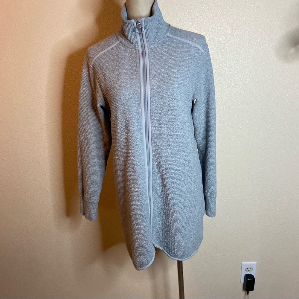Lululemon long zip up jacket